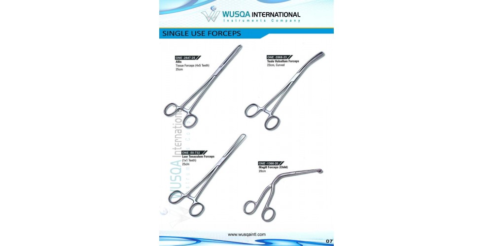 Single Use Forceps